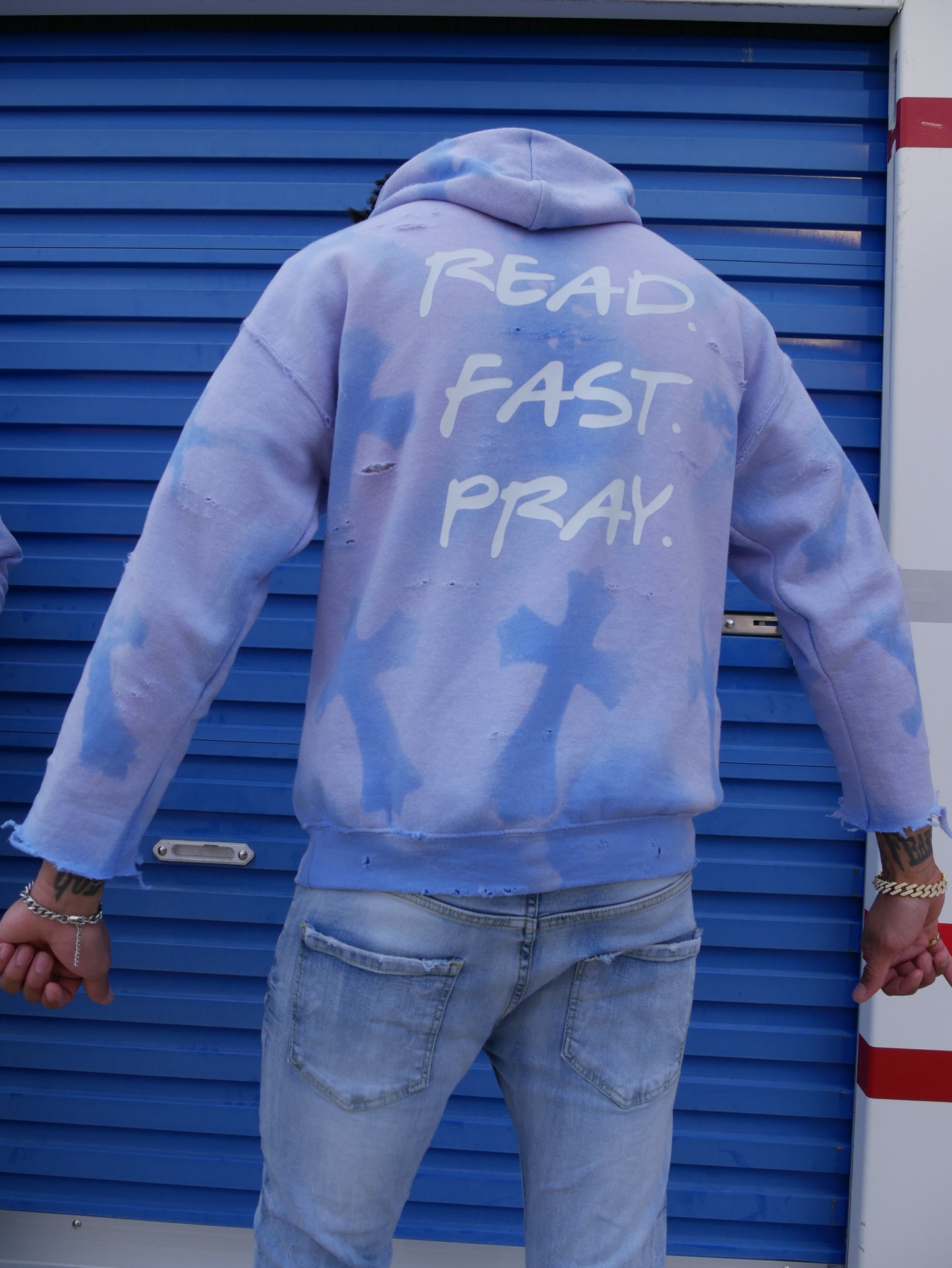 Read Fast Pray Street Hoodies
