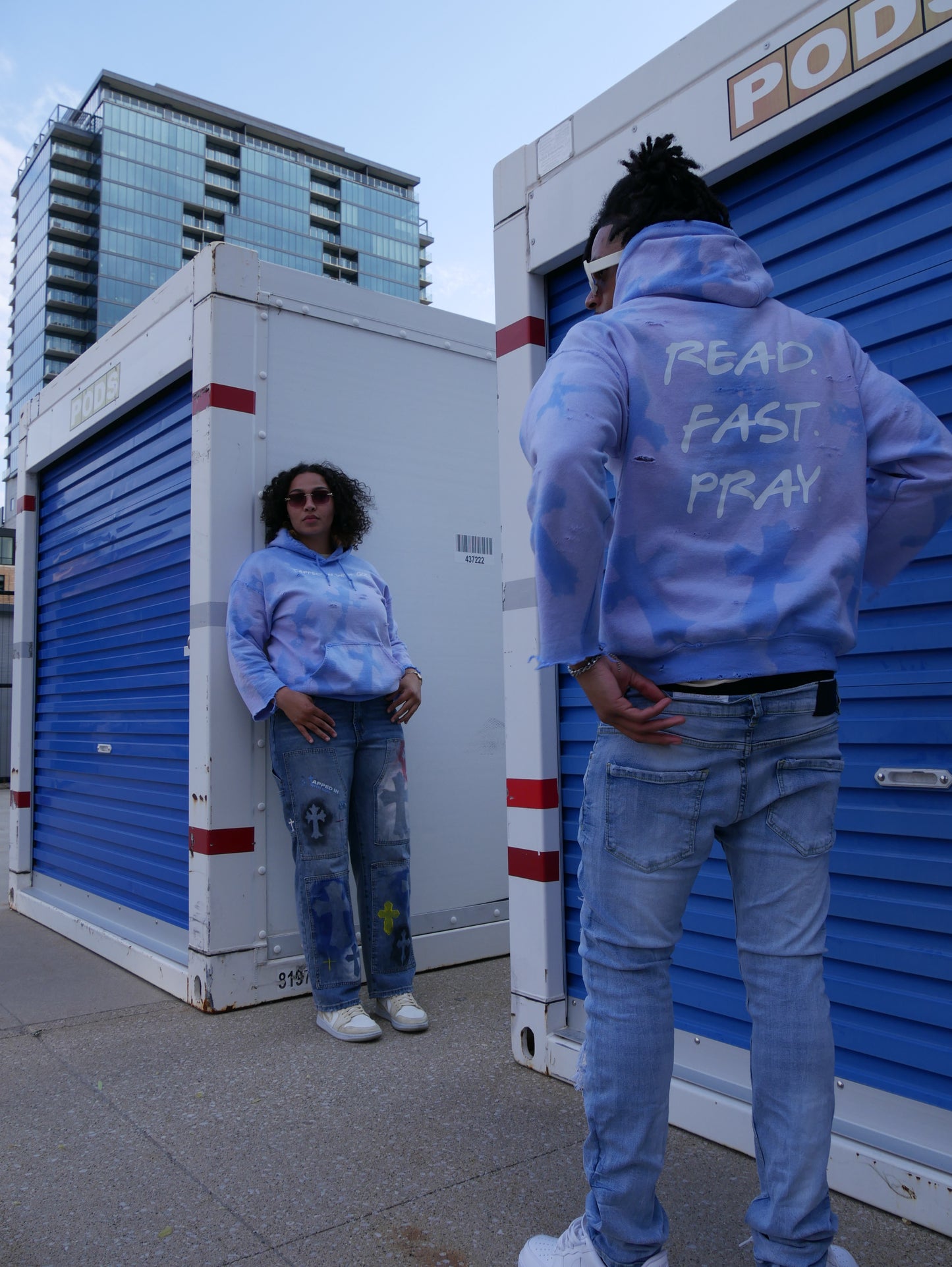 Read Fast Pray Street Hoodies