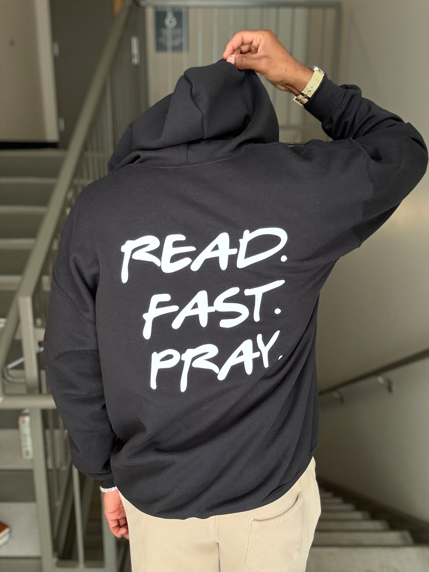 Read Fast Pray Zip Ups